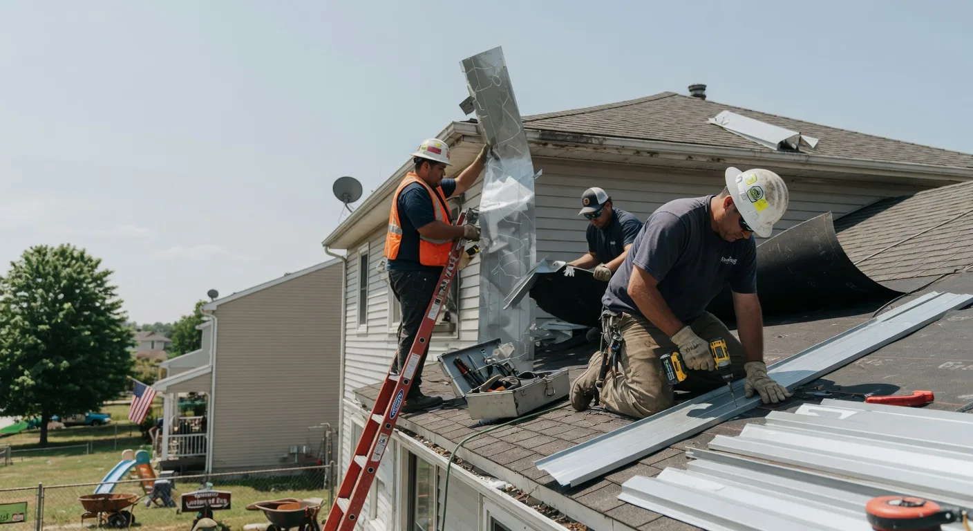 Metal Roofing Installation in New Canton, IL near me
